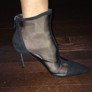 Zara sheer heels